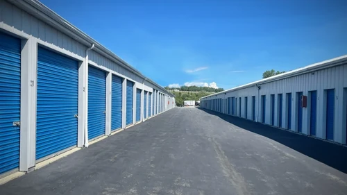 Exterior of outdoor units at French Creek Self Storage facility