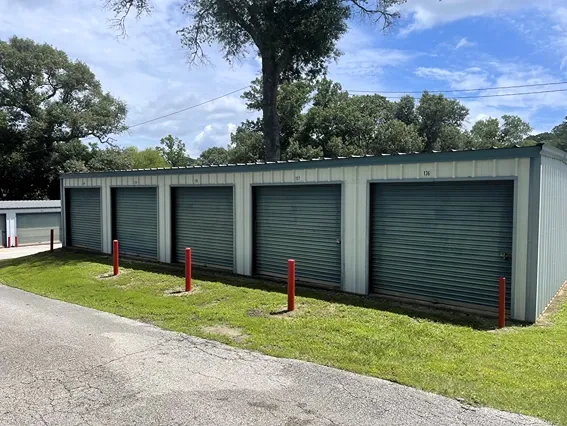 Exterior of storage units at Osprey Storage Huntsville.