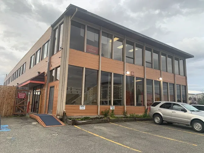International Self Storage office building and ADA ramp